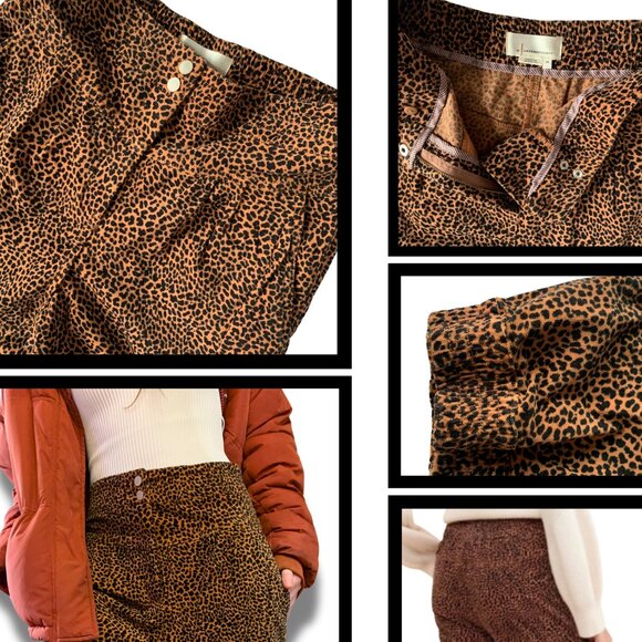 Anthropologie Leopard Print Pant - Picture 5 of 5